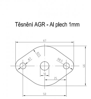 Záslepka 2.0 TDCi Duratorg
