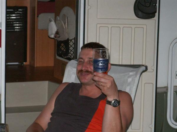 po těžké manuální práci následovala zasloužená odměna:o))