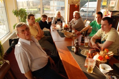 Martin41 vlevo v popredi