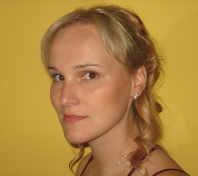 Novopečená majitelka krásného polštářku