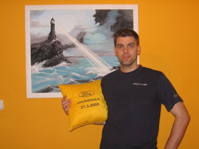 Těsně před předávacím ceremoniálem :-)