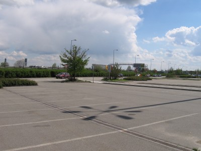 Přijíždějící kolona z Vyškova