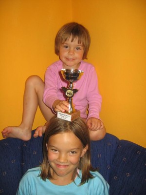 Radost z poháru za 2. místo