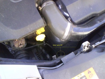 Obr.:1 Kábel snímača teploty telesa DPF/rozsah od 100°C vyššie/