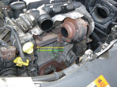 Keď sa vyberie DPF - či v autách bez neho oxidačný kat. tak je to krásne prístupné.