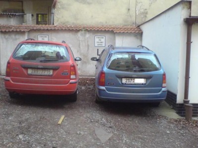 Mini sraz na Smíchově.